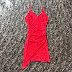 Neon Pink Mini Dress